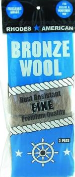Fine Bronze Wool 3 Pad Pack 